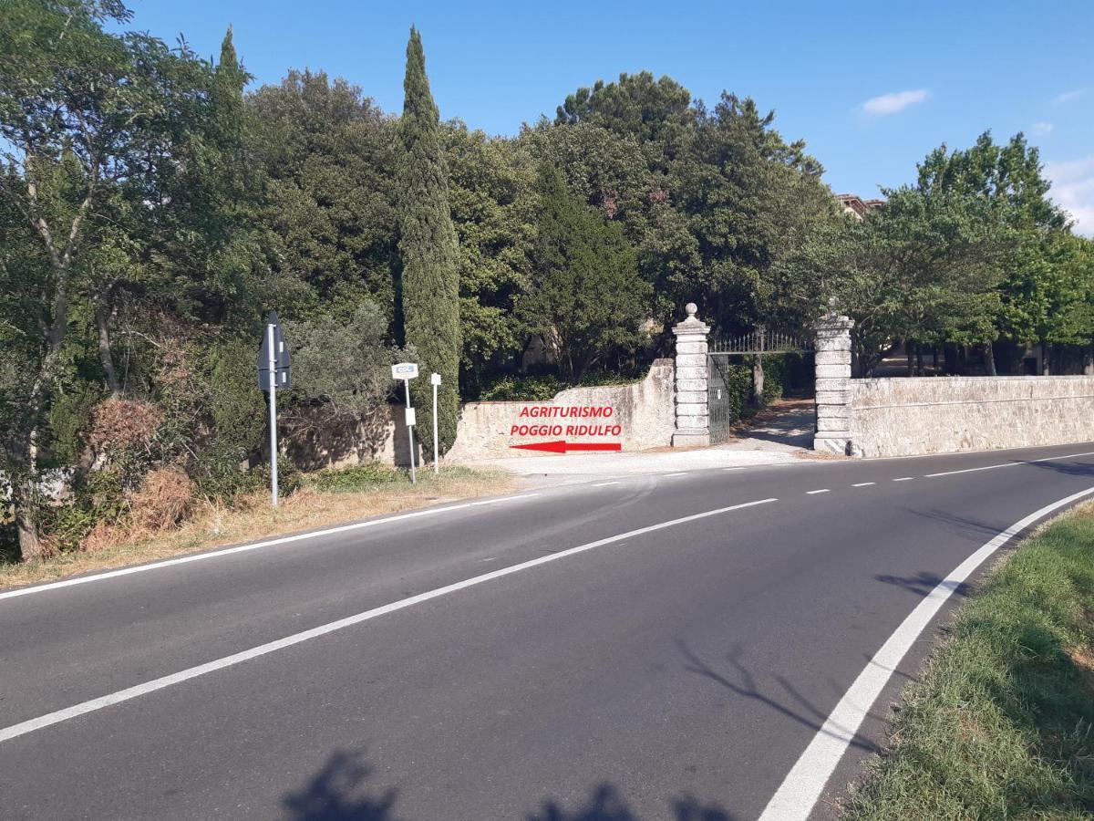 Agriturismo Poggio Ridulfo Volterra Dış mekan fotoğraf